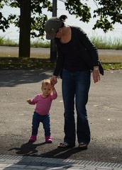 Erynn Encouraging Greta to Walk2